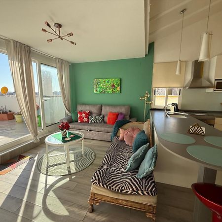 Petite Penthouse With The Sunniest Terrace In Valencia Apartment Ngoại thất bức ảnh